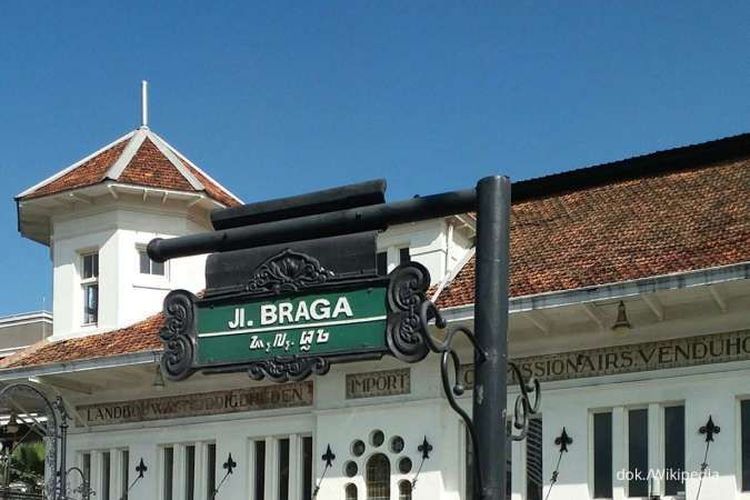 Ilustasi Jalan Braga