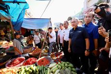 Cek Harga Kebutuhan Pangan di Pasar Terong, Makassar, Mendag: Terlalu Murah