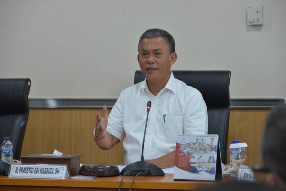 Ketua DPRD Provinsi DKI Jakarta Prasetyo Edi Marsudi. 
