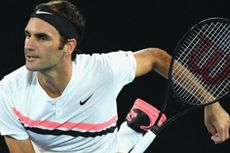 Roger Federer Coba Tiru Cara Alicia Keys Hibur Penggemar