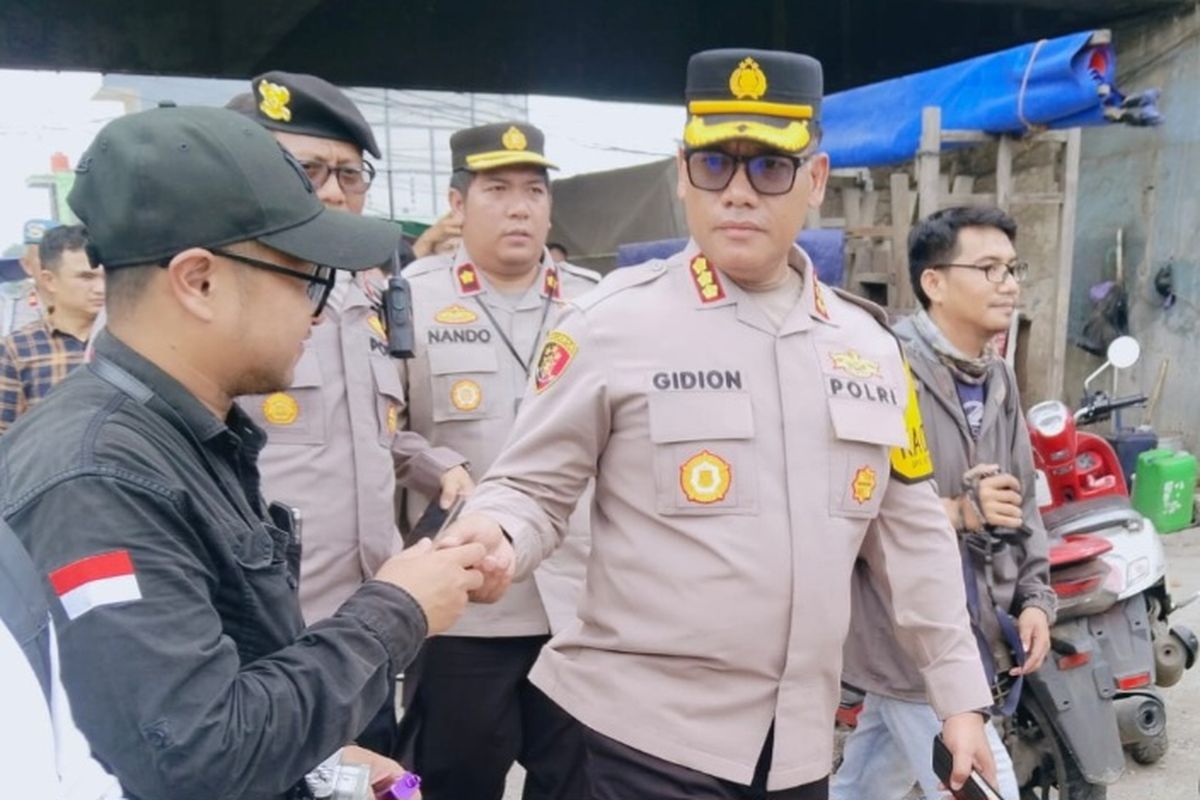 Kepala Kepolisian Resor (Kapolres) Jakarta Utara, Kombes (Pol) Gidion Arif Setyawan.
