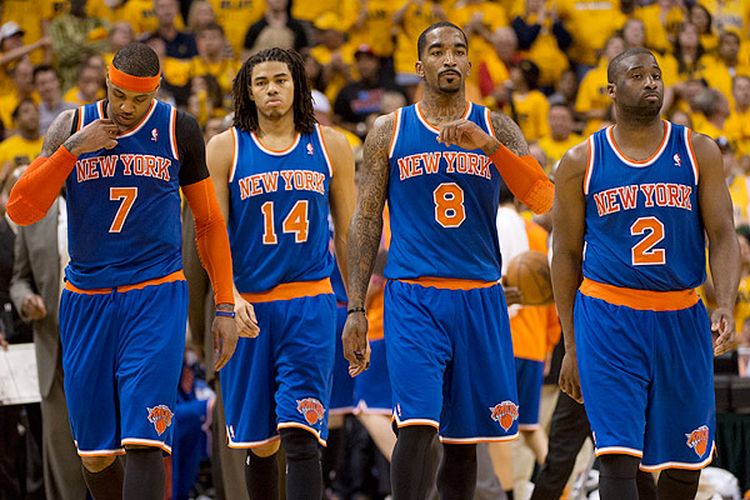 Para pemain New York Knicks.