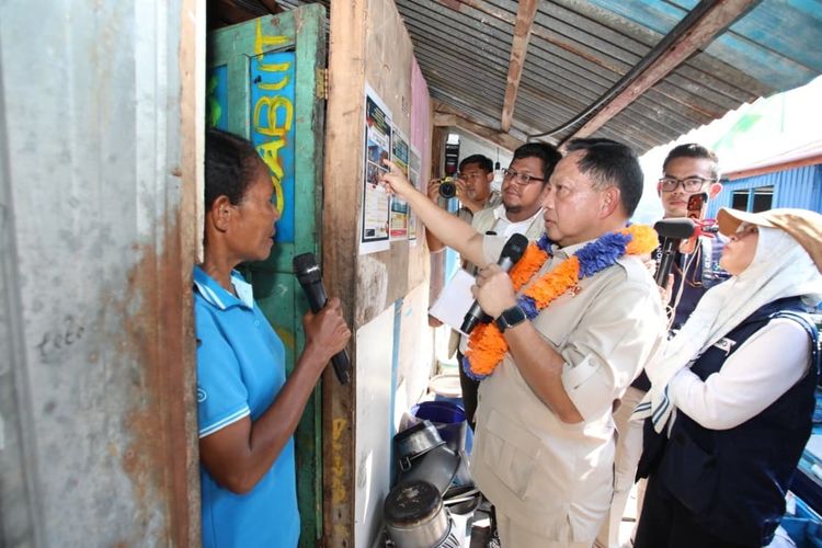 Mendagri Tinjau Pelaksanaan Program BSPS di Kampung Nelayan Tanjung Ria