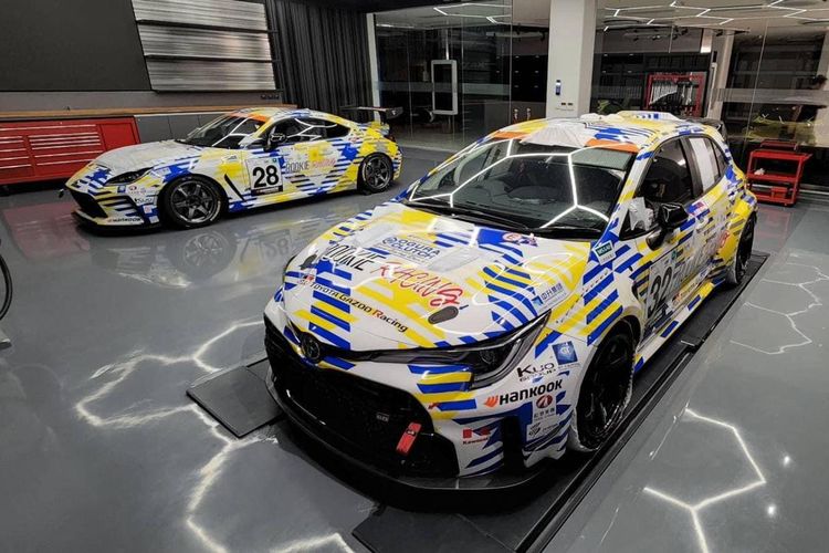 Debut Toyota GR Corolla H2 dan GR86 CNF di ajang Thailand 25H Endurance Race 2022