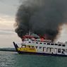 Sedang Labuh Jangkar, KMP Tandemand Terbakar di Perairan Punggur Batam