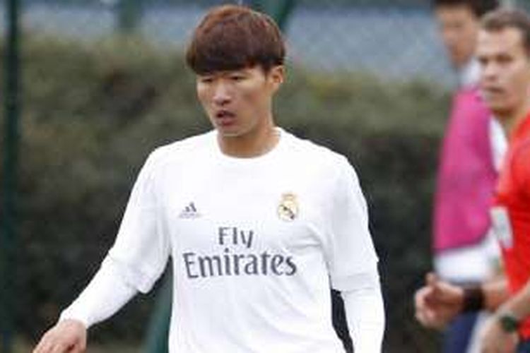 Pemain masa depan China, Lin Liangming, yang kini memperkuat Real Madrid Castilla.