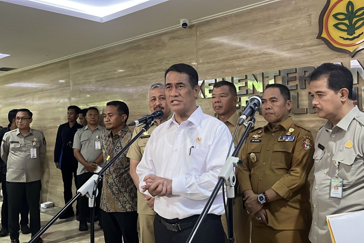 Amran Kumpulkan 170 Bupati, Bahas Bantuan Tanaman Rp 9,95 T