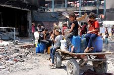 Warga Gaza Terpaksa Hidup Berdampingan dengan Sampah dan Hewan Pengerat