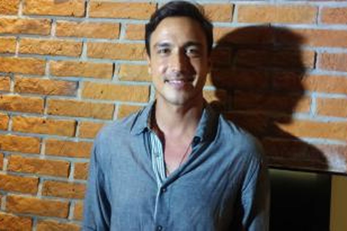 Hamish Daud diabadikan usai jumpa pers film dokumenter Racing Extinction di CGV Blit Grand Indonesia, Jakarta Pusat, Rabu (25/11/2015) malam.