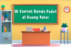 10 Contoh Benda Padat di Ruang Kelas