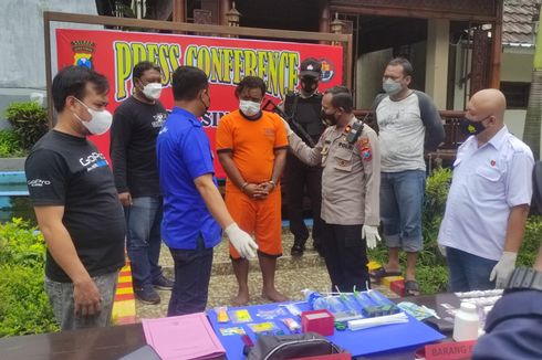 Nyambi Edarkan Narkoba, Penjual Bakso di Malang Ditangkap Polisi