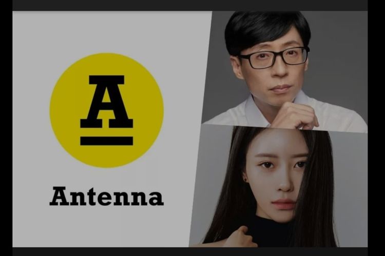 Antenna merupakan rumah bagi komedian Yoo Jae Suk, Mijoo Lovelyz, Jung Jae Hyung, Sam Kim, Jukjae, Jung Seung Hwan, dan banyak lagi.