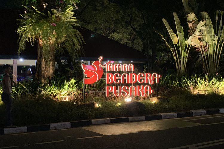 Sejengkal dari Blok M, Taman Bendera Pusaka Resmi Dibuka 24 Jam