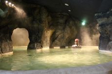 Onsen di Jepang Ini Tawarkan Pengalaman Berendam dengan Godzilla