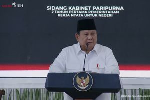 Prabowo Pimpin Sidang Kabinet Paripurna di Momen 2 Tahun Pemerintahan