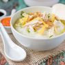Cara Masak Bubur Ayam Pakai Ketupat Sisa, Gunakan Blender