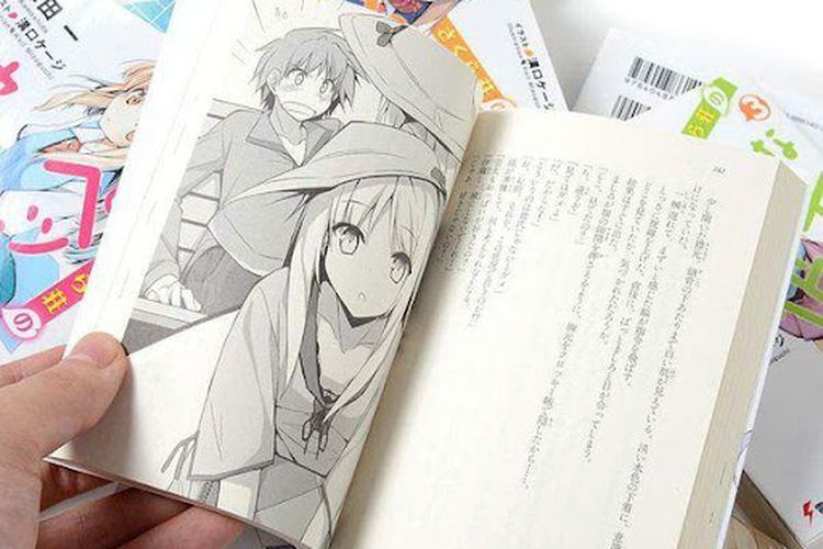 novel light anime jepang terbaik yang mudah dipahami