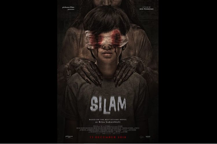 Zidane Khalid dalam film horor Silam (2018).
