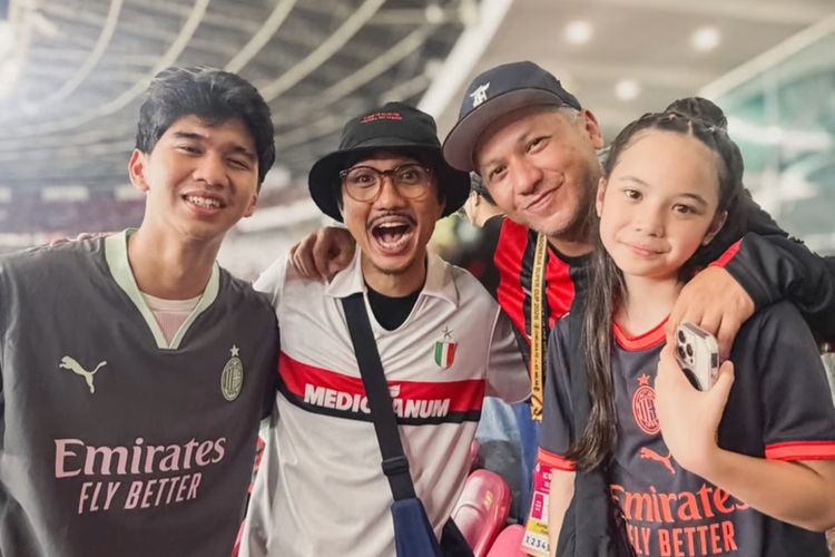 Deretan Artis Dukung Langsung Laga Chelsea Vs AC Milan di GBK