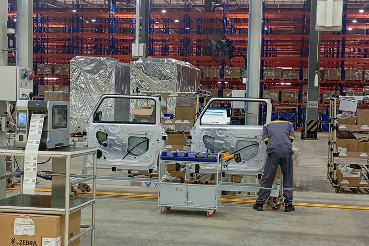 VinFast resmikan pabrik di Subang, Jawa Barat.