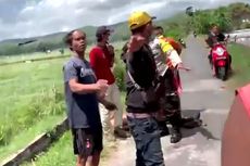 Gasak Dompet Emak-emak, Penjambret Ini Kabur ke Gang Buntu, Babak Belur Dihajar Warga