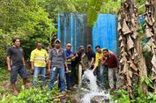 Penuhi Layanan Dasar Warga, PT NHM Revitalisasi Sarana Air Bersih di Desa Tabobo