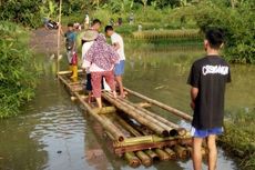 Air Waduk Rendam Jembatan, Tiga Desa di Jatigede Terisolasi