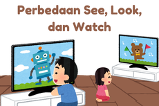 Perbedaan See, Look, dan Watch dalam Bahasa Inggris
