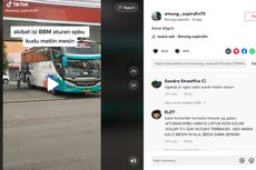 Video Viral Bus Mogok karena Harus Matikan Mesin di SPBU