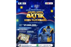 Lomba Desain Digital Art Kemeja Motif Batik Kota Tangerang, Ada Hadiah Puluhan Juta