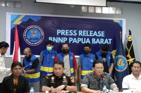 Jaringan Narkoba dari Papua Nugini Ditangkap di Atas Kapal, Barang Bukti Capai 10 Kg