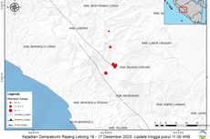 Gempa Hari Ini: Rentetan Lindu Guncang Curup, Bengkulu sejak Semalam