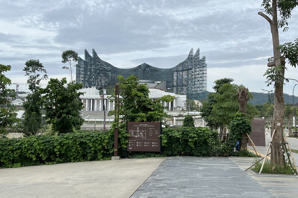 Istana Kepresidenan di Kawasan Inti Pusat Pemerintahan (KIPP), Ibu Kota Nusantara (IKN)