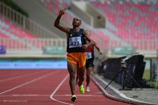 Atlet Tuan Rumah Abraham Elopere Raih Emas Pertama di Peparnas Papua