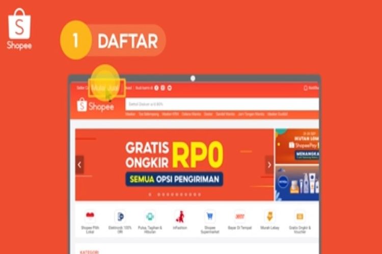 Cara jualan di Shopee dengan mudah melalui smartphone