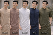 Gaya Ganteng Lebaran 2026: Intip Tren Gamis Pria yang Makin Modis dan “Kalcer”