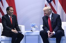 Ucapkan Selamat ke Jokowi, Trump Sebut Indonesia sebagai Contoh Negara Demokrasi