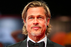 Brad Pitt Terlihat Rayakan Ulang Tahun Bareng Ines de Ramon