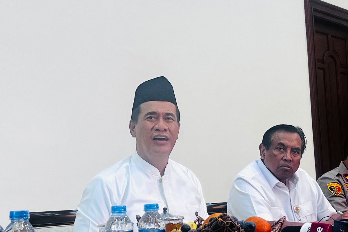 Mentan Amran: Ada Orang Janjikan Proyek di Kementan, Minta Rp 300 Juta