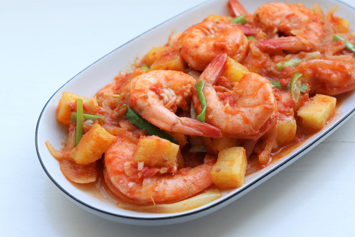 Resep Udang Asam Manis Spesial, Berbalut Udang Giling dan Ayam Cincang