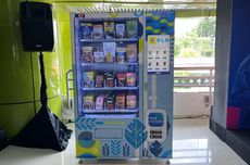 Produk UMKM Kini Bisa Dibeli dari "Vending Machine" di Stasiun Gondangdia-Gambir