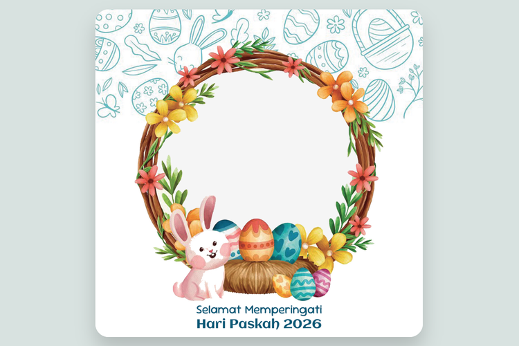 50 Link Twibbon Paskah 2026 Gratis dan Menarik buat Dibagikan ke Medsos
