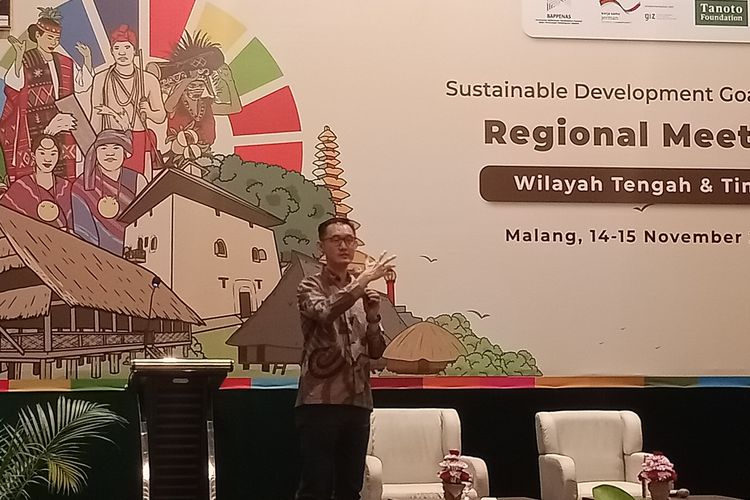 Head of Leadership Development & Scholarship Tanoto Foundation, Michael Susanto Dalam Regional Meeting Wilayah Tengah dan Timur di Malang, Kamis (14/11/2024)
