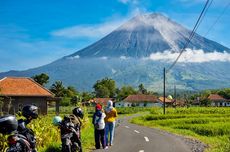 Jalan Instagramable di Pronojiwo Lumajang, Berlatar Gagahnya Semeru