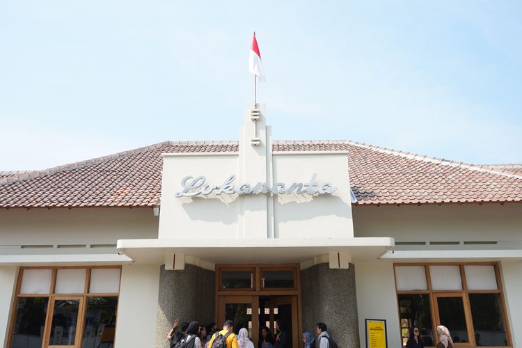 Tampak depan Museum Lokananta, Kamis (15/6/2023) Solo, Jawa Tengah.