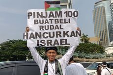 Serba-serbi Poster Dukungan dalam Aksi Bela Palestina di Jakarta