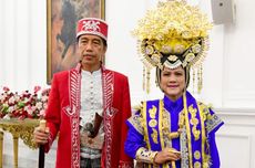Baju Adat Jokowi Saat Peringati HUT Ke-77 RI Bawa Pesan Semangat