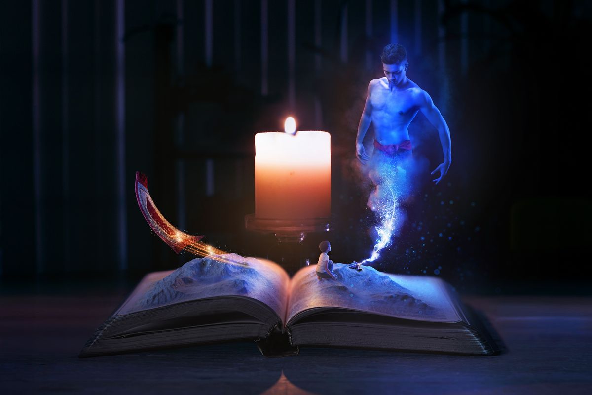 Ilustrasi sihir
