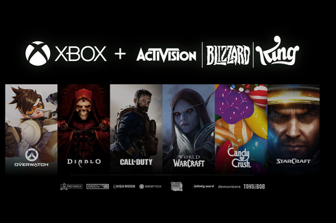 [Kabar Data] Kedigdayaan Microsoft di Dunia Game Usai Beli Activision Blizzard