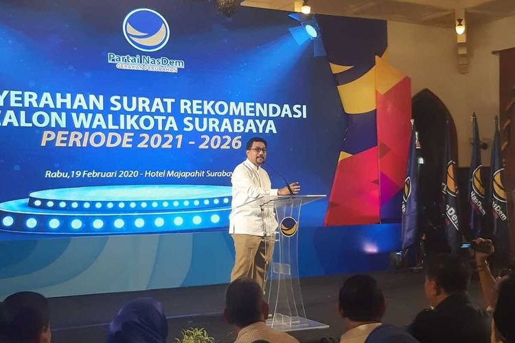 Bakal calon wali kota Surabaya, Machfud Arifin